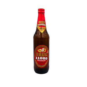 Druk 11000 Strong Lager bottle — Bhutan Brewery